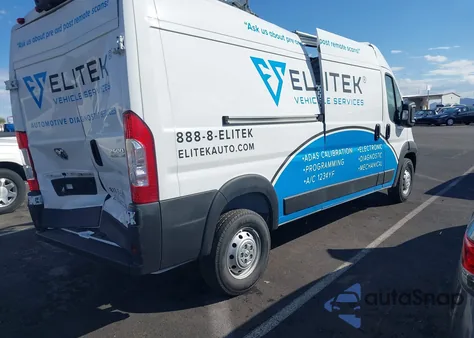 2023 Ram Promaster 2500 High Roof 159 Wb from USA, damaged, VIN 3C6LRVDG4PE578201